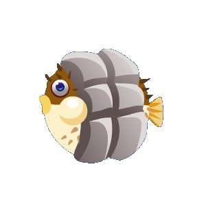 Life Jacket Puffer Fish